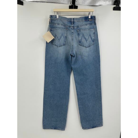 Mother Superior The Dogger Skimp Cuff Jeans Size 30 Wide Leg Leap of Face $268 - Picture 3 of 13